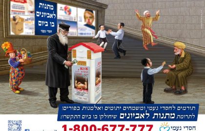 מתנות לאביונים בו ביום