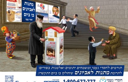 מתנות לאביונים בו ביום