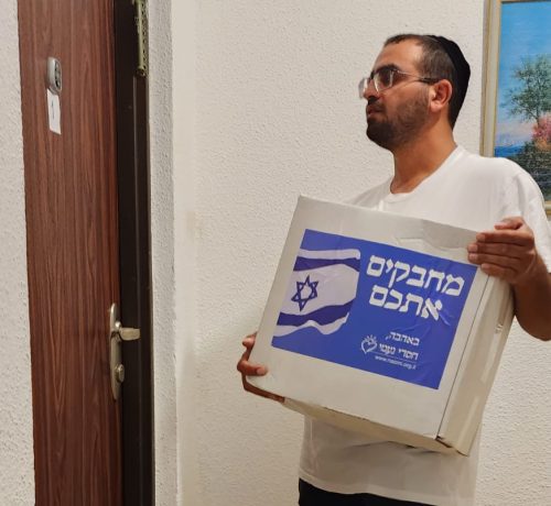 פעילות סיוע לתושבי הדרום