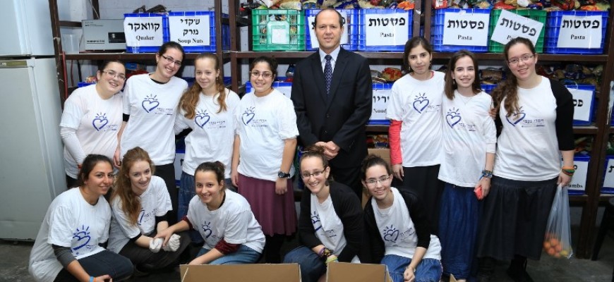 רה”ע ירושלים ניר ברקת בביקור בחסדי נעמי י-ם